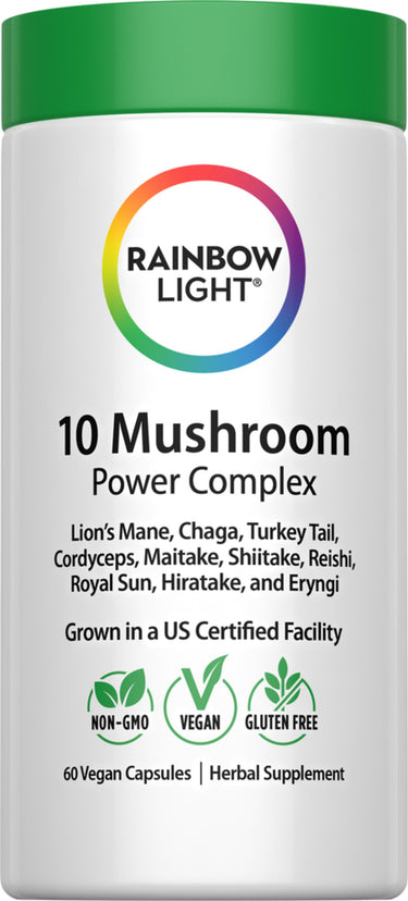 10 Mushroom Power Complex, 60 Vegan Capsules