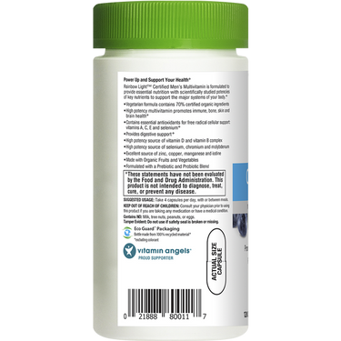 Certified Men's Multivitamin, 120 Vegetarian Capsules