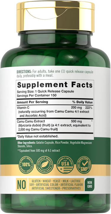 Camu Camu, 2000 mg, 150 Quick Release Capsules