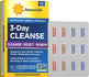 RenewLife 3-Day Cleanse box with 12 vegetarian capsules: 6 for morning and 6 for evening use.
