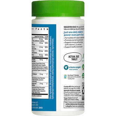 Men's One 50+ plus Real Food Nutrients, 150 Vegetarian Caplets