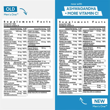 Men's One + Real Food Nutrients, 120 Vegetarian Caplets