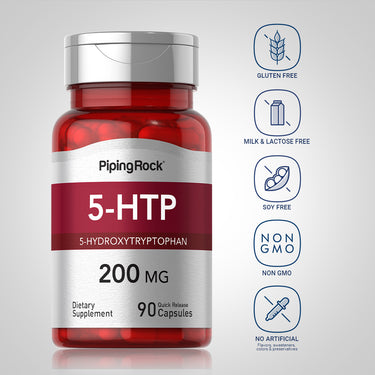 5-HTP, 200 mg, 90 Quick Release Capsules