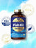 Burpless Omega-3 Fish Oil offers 3600mg per serving, containing 300 lemon-flavored, coated softgels.
