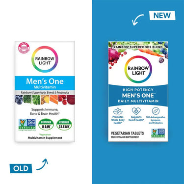 Men's One + Real Food Nutrients, 120 Vegetarian Caplets