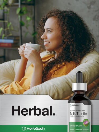 Milk Thistle Seed Liquid Extract Alcohol Free, 2 fl oz (59 mL) Dropper Bottle