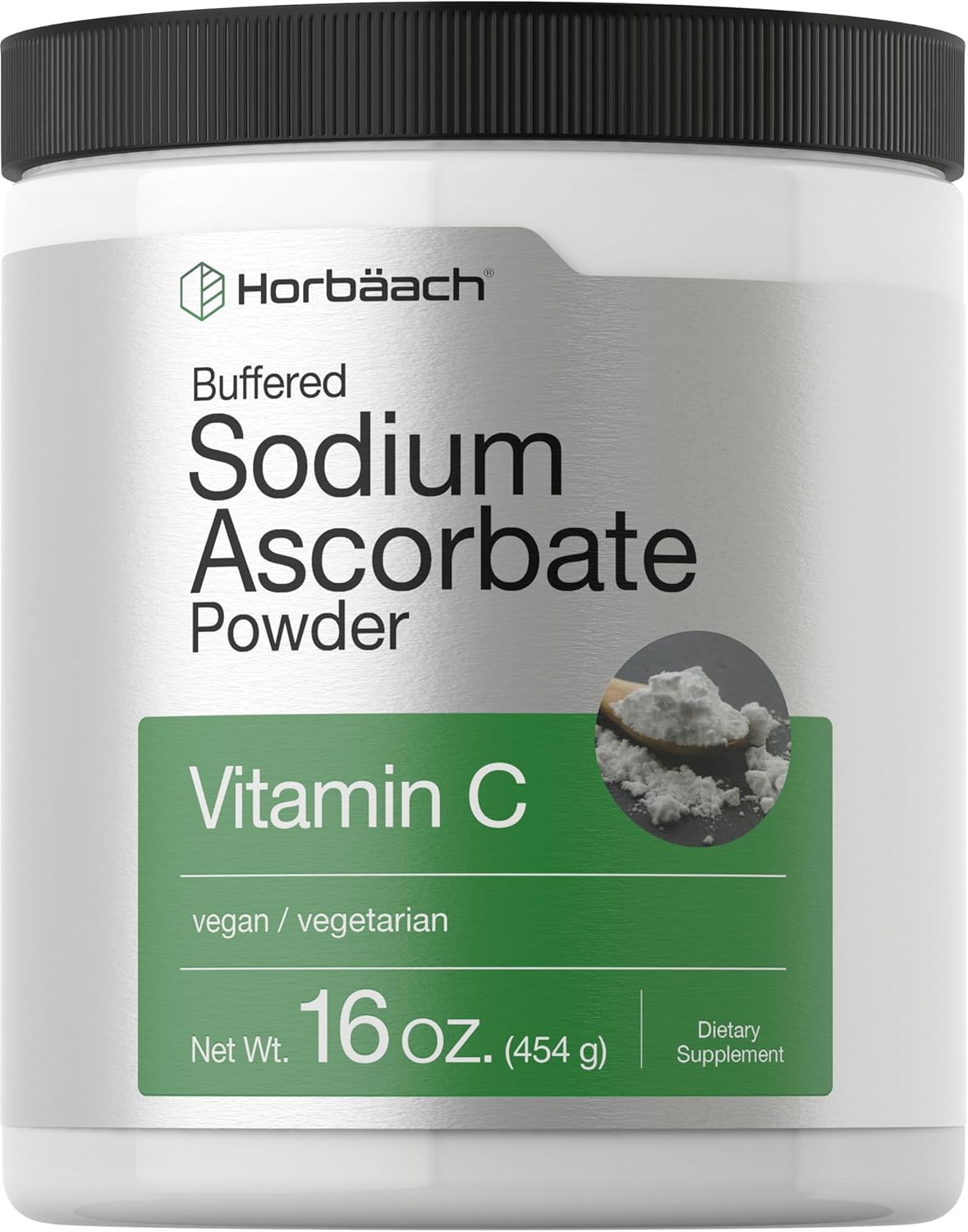 Sodium Ascorbate Buffered Vitamin C Powder, 16 fl oz (473 g) Bottle
