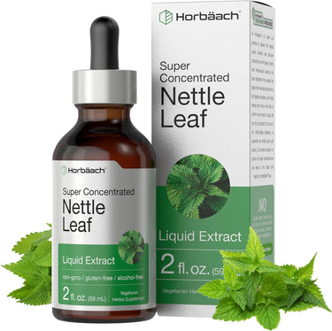 Nettle Leaf Liquid Extract Alcohol Free, 2 fl oz (59 mL) Dropper Bottle