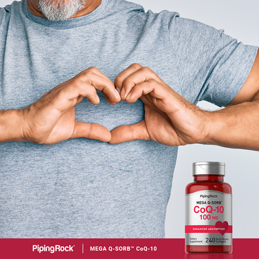 CoQ10, 100 mg, 240 Quick Release Softgels
