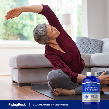 Advanced Double Strength Glucosamine Chondroitin MSM Plus Turmeric, 180 Coated Caplets