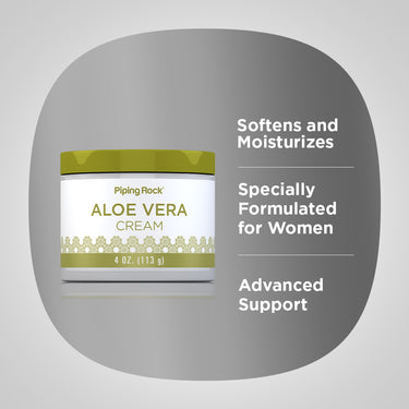 Aloe Vera Moisturizing Cream, 4 oz (113 g) Jar
