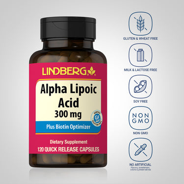 Alpha Lipoic Acid, 300 mg, 120 Quick Release Capsules