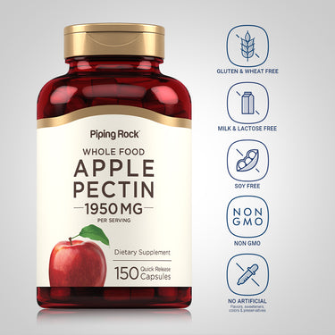 Apple Pectin, 1950 mg (per serving), 150 Quick Release Capsules