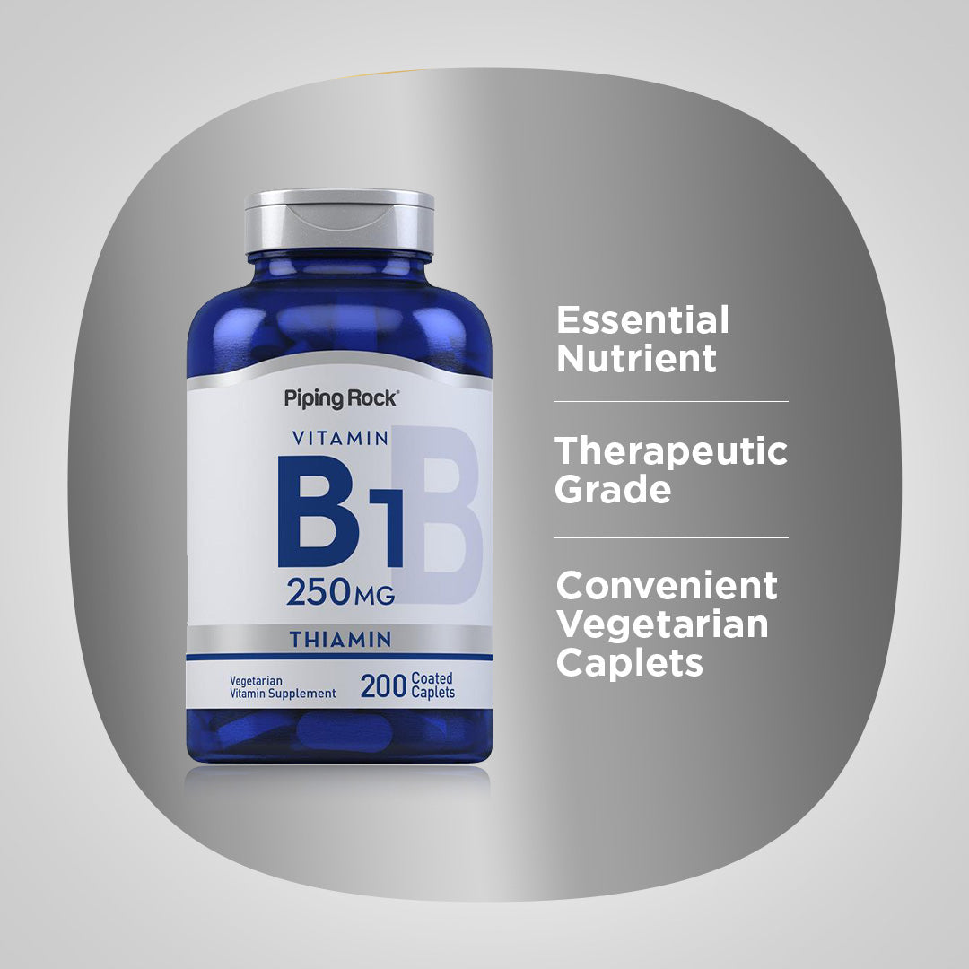B-1 (Thiamin), 250 mg, 200 Coated Caplets