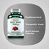 Product highlights graphic stating Traditional Herb, Therapeutic Grade, and Quick Release Capsules for benefits.