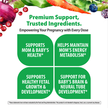 Prenatal One + Real Food Nutrients, 150 Vegan Caplets