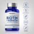 Biotin 5000 mcg (5mg) Plus Keratin, 180 Quick Release Capsules