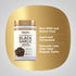 Product highlights graphic stating Non-GMO and Gluten Free, Aged and Fermented, Naturally Less Odor than Regular Garlic.