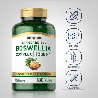 Boswellia Serrata, 1200 mg, 180 Quick Release Capsules