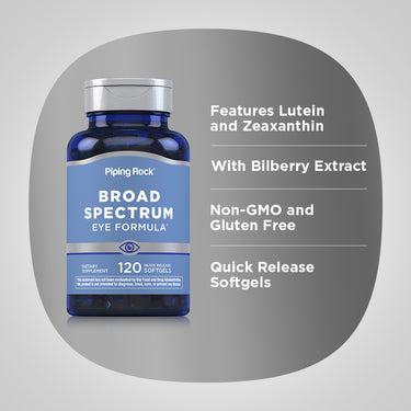 Broad Spectrum Eye Formula, 120 Quick Release Softgels