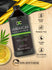 Bottle with icons indicating Gluten Free, Paraben Free, Cruelty Free, No Artificial colors, fragrances, preservatives, and Our Non-GMO Pledge.