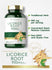 Graphic stating Traditional Herb, 900 mg per serving, Convenient Quick Release Capsules, Non-GMO and Gluten Free