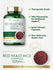 Graphic stating Therapeutic Grade, With Policosanol for Additional Support, Quick Release Capsules, Non-GMO and Gluten Free