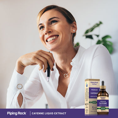 Cayenne Liquid Extract Alcohol Free, 4 fl oz (118 mL) Dropper Bottle