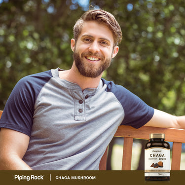 Chaga Mushroom, 600 mg, 180 Quick Release Capsules