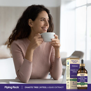 Chaste Tree Berry (Vitex) Liquid Extract Alcohol Free, 4 fl oz (118 mL) Dropper Bottle