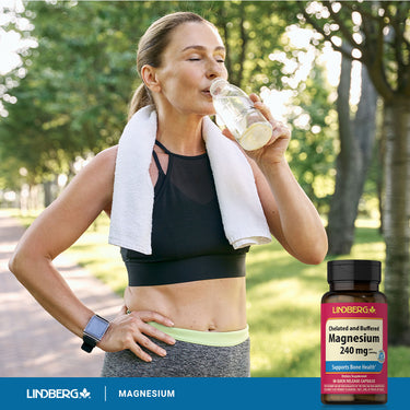 Chelated Magnesium, 240 mg (per serving), 60 Quick Release Capsules