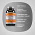 Product highlights graphic stating High Potency, Delicious Orange Flavor, With Rose Hips for Added Support, Non-GMO and Gluten Free, Vegetarian Formula.