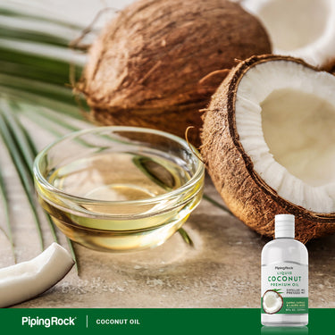 Coconut Premium Oil Liquid, 8 oz (237 mL) Bottle