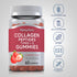 Collagen bottle with icons indicating Gluten & Wheat Free, Milk & Lactose Free, Soy Free, Non-GMO, No Artificial Sweeteners.