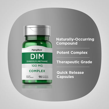 DIM Complex (diindolylmethane), 100 mg, 90 Quick Release Capsules