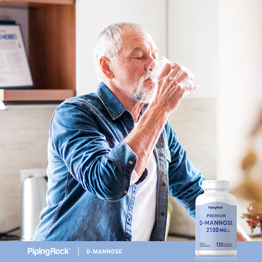 D-Mannose, 2100 mg (per serving), 120 Quick Release Capsules