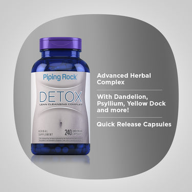 Detox Lean Cleansing Complex, 240 Quick Release Capsules