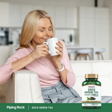 EGCG Green Tea Standardized Extract, 1800 mg (per serving), 100 Quick Release Capsules