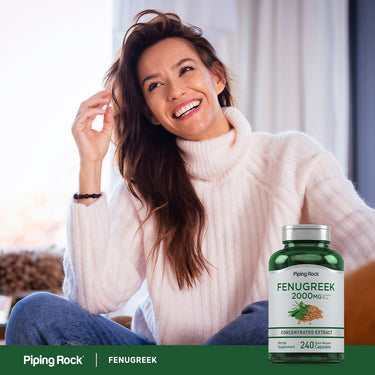 Fenugreek, 2000 mg (per serving), 240 Quick Release Capsules