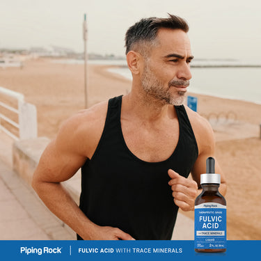 Fulvic Acid with Trace Minerals, 2 fl oz (59 mL) Dropper Bottle