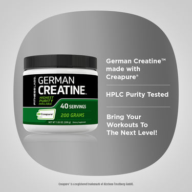 German Creatine Monohydrate (Creapure), 1000 mg, 300 Capsules