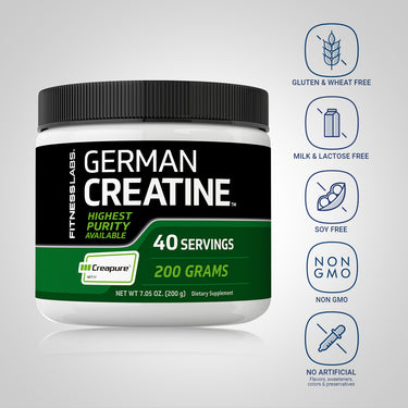 German Creatine Monohydrate (Creapure), 1000 mg, 300 Capsules