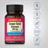 Grape Seed Extract bottle with icons indicating Gluten/Wheat Free, Milk/Lactose Free, Soy Free, Non-GMO, No Artificial Additives.