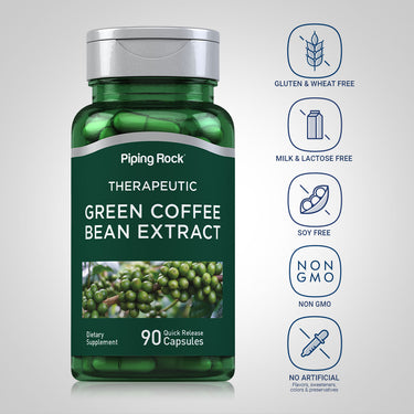 Green Coffee Bean Extract, 400 mg, 90 Quick Release Capsules
