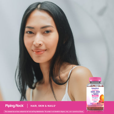Hair, Skin & Nails (Delicious Fruit), 80 Vegan Gummies