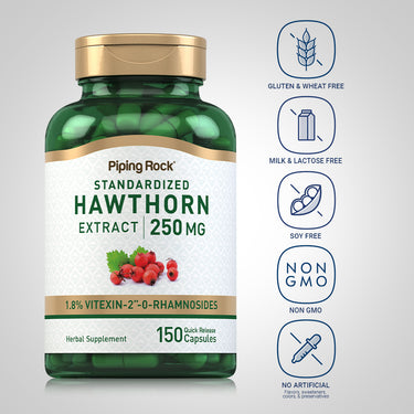 Hawthorn Standardized Extract, 150 Quick Release Capsules