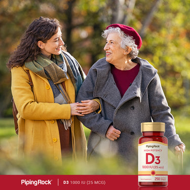 High Potency Vitamin D3, 1000 IU, 250 Quick Release Softgels
