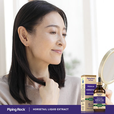 Horsetail Liquid Extract Alcohol Free, 4 fl oz (118 mL) Dropper Bottle