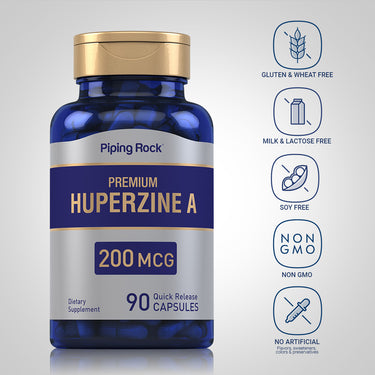Huperzine A, 200 mcg, 90 Quick Release Capsules
