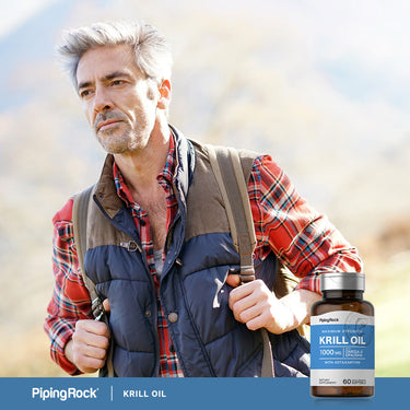 Krill Oil, 1000 mg, 60 Quick Release Softgels